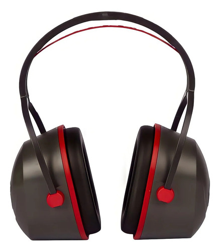 Protector Auditivo Libus Mod. L-360 De Copa Ajustable 50009 Rojo