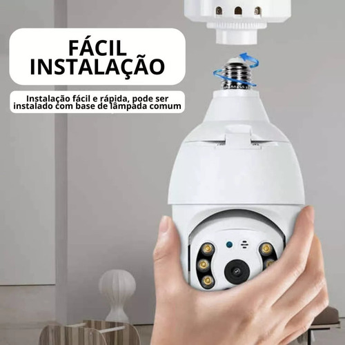 Camera Lampada Camera Com Audio Camera Sem Fio