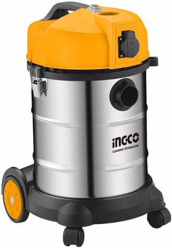 Aspiradora Ingco Seco Húmedo 30lts 1400w Industrial Vc14301