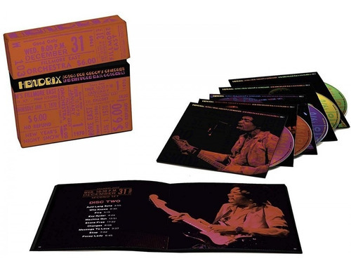 Jimi Hendrix Songs For Groovy Box Set 5 Cd Importado Nuevo