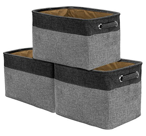 Sorbus Storage Large Basket Set 3pack 15 L X 10 W X 9 H Big