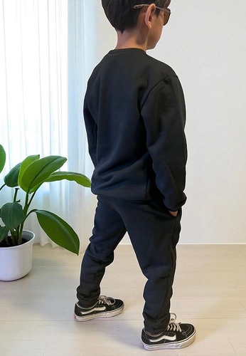 Conjunto Jogging Buzo Niño Friza Algodón Unisex Premium