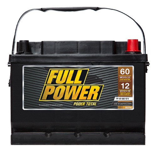 Acumulador Para Auto Fullpower Tipo Fp-42-550. Entrega Cdmx
