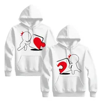Comprar Duo Hoodie Sudadera Pareja Novios Enamorados San Valentin