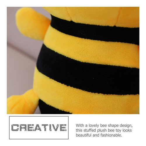 Peluche De Peluche Con Forma De Abeja De Peluche, 3 Unidades