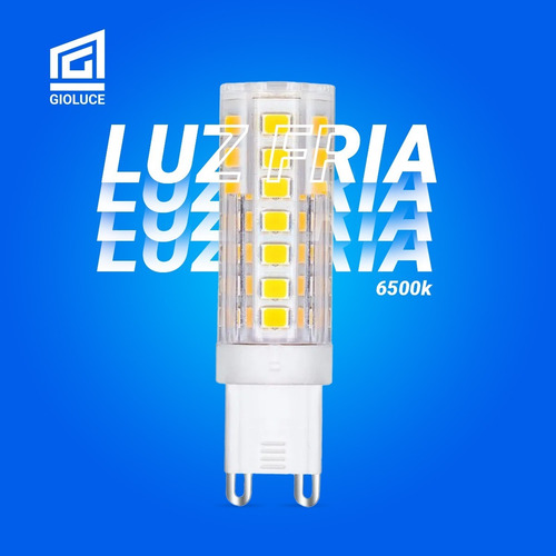 Imagen 3 de 10 de Pack X2 Foco Lampara Led G9 Fria Calida 220v 6000k 3500k