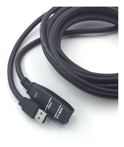 Imagem 4 de 4 de Extensor Usb 3.0 Ativo Repetidor A Macho X A Fêmea 15 Metros