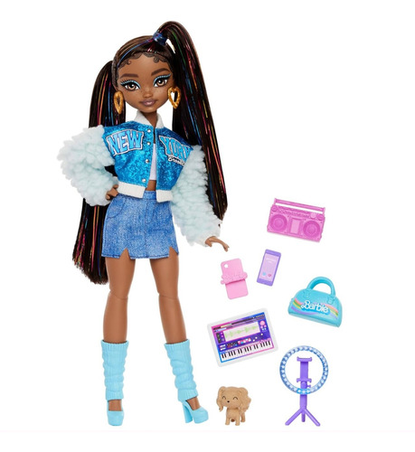 Boneca Barbie Dream Besties Articulada C/ Acessórios -mattel
