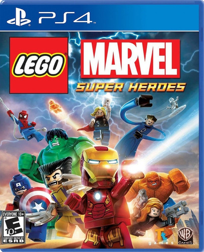 Imagen 1 de 5 de Lego Marvel Super Heroes;juego Ps4 Fisico/ Mipowerdestiny