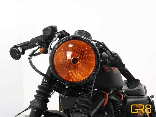 Imagem 4 de 15 de Harley-davidson Xl883 R 2008- Customizada No Estilo Café Ra