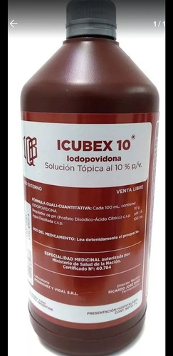Antiséptico Pervinox Al 10% 5 Lts Vto 10/25