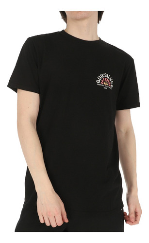 Polera Quiksilver Sunset Mind Hombre Black