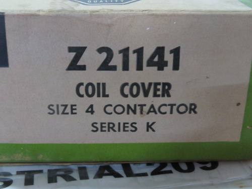 Allen Bradley Z21141 Size 4 Ser K Coil Cover New In Box Ssk