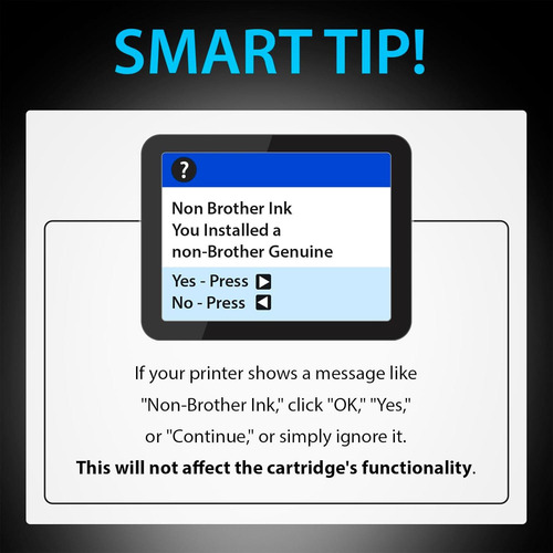 Cartuchos De Tinta Smart Ink Lc406xl Para Brother - 4 Piezas