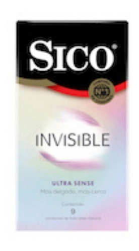 Sico Invisible Paquete Con 9 Piezas