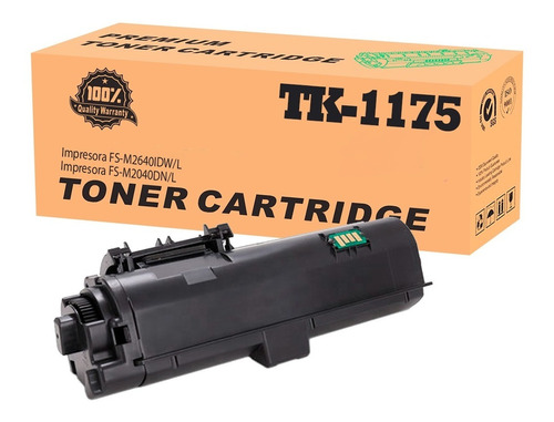Toner Tk-1175 Generico Para  Kyocera Fs-m2640idw Fs-m2040d