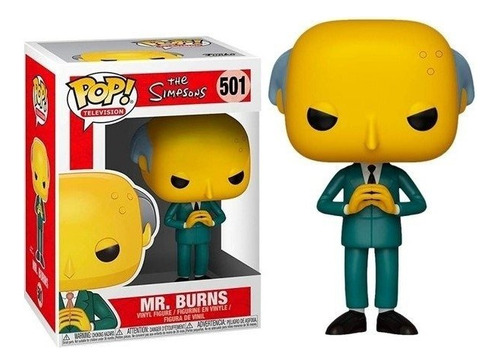 Funko Pop Mr Burns #501 The Simpsons Original Nuevo