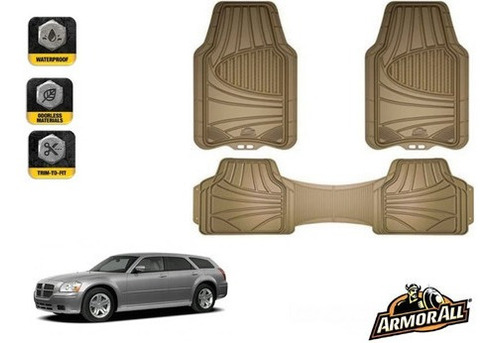 Kit Tapetes Beige Uso Rudo Magnum 2.7l 2006 A 2010 Armor All