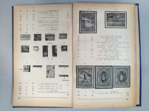 Libro Catálogo Sellos Postales Argentina 1968 (Usado)
