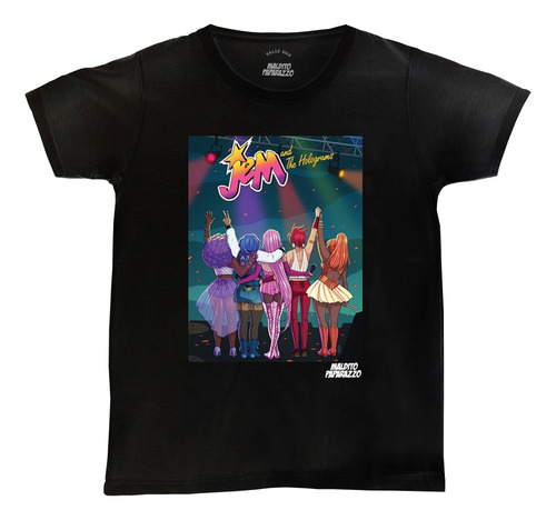 Jem And The Holograms Espalda - Remera 100% Algodón