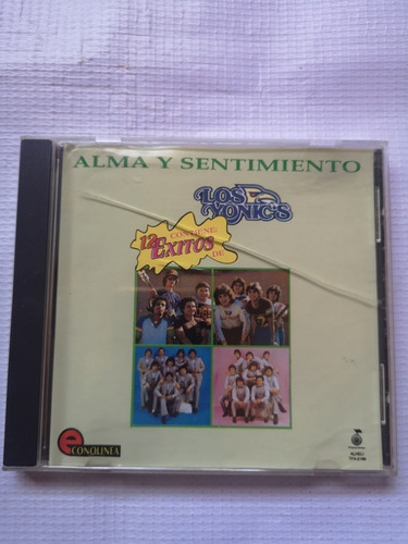 Los Yonics Alma Y Sentimiento Disco Compacto Original 