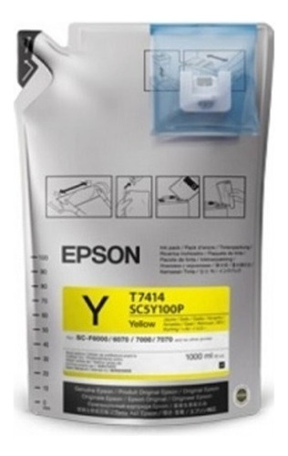 Tinta Epson Ultrachrome T741420 Amarillo