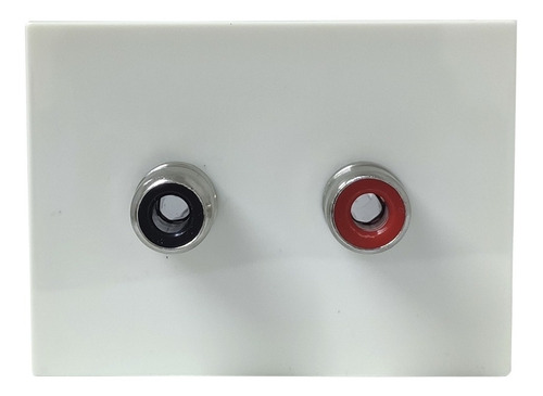 Imagen 3 de 7 de Módulo Conector Audio Rca 6948 Cambre Blanco