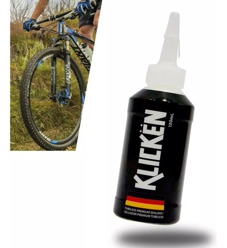 Kit Sellador Tubeless Premium 120 Ml Klicken 2 Selladores