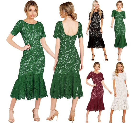 Vestido Cola Pato Verde | MercadoLibre ???? Vestido Cola Pato Verde | MercadoLibre ????