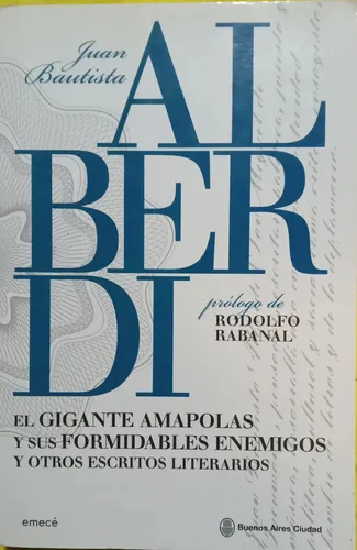 Juan Bautista Alberdi Lote X 4 Libros Nuevos Precio Por Todo