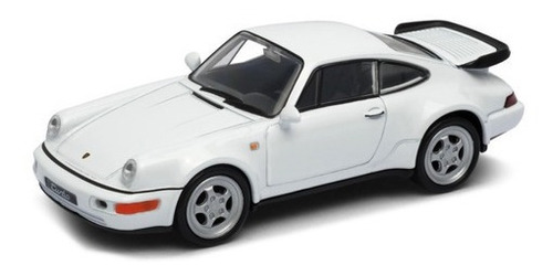 Welly 1:34 Porsche 911 Turbo Blanco 43611cw