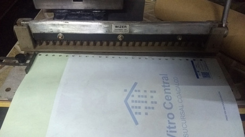 Ponchadora Para Placas Offset Imprenta