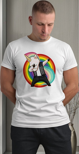 Playera Rs Arcoiris Unicornio P1033