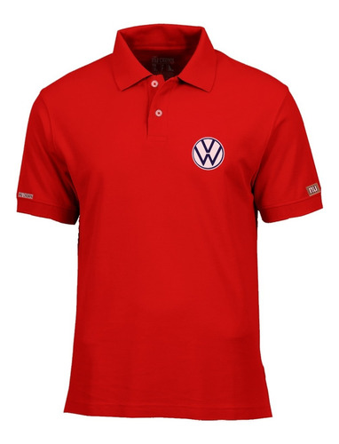 Camiseta Tipo Polo Volkswagen Logo Carro Hombre Php