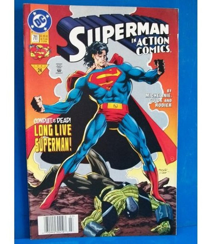 Superman In Action Comics 711 Dc Comics Ingles 