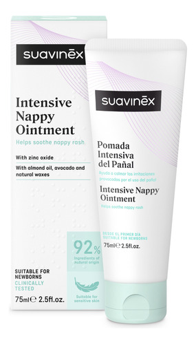 Pomada Intensiva Para Pañal 75ml - Tienda Oficial Suavinex