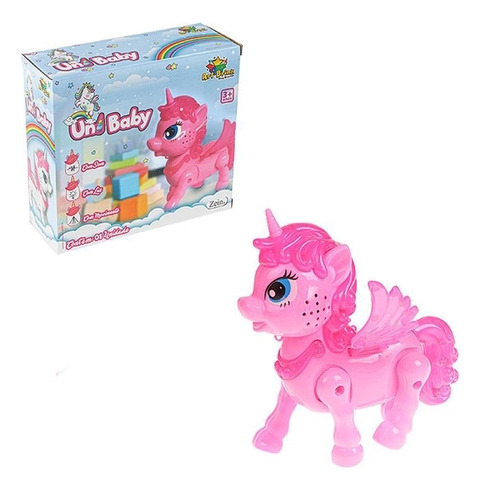 Brinquedo Unicornio Que Canta E Anda