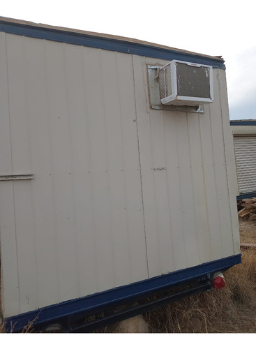 Caseta Traila Remolque Camper Oficina Móvil Wc Y Priv P/ 12