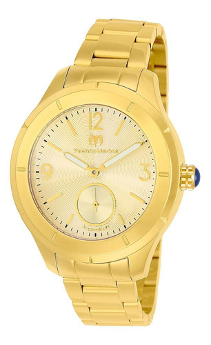 Reloj Technomarine Tm-117030 Dorado Hombre