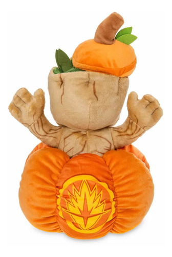 Baby Groot En Calabaza 33cm Peluche Halloween Disney Store
