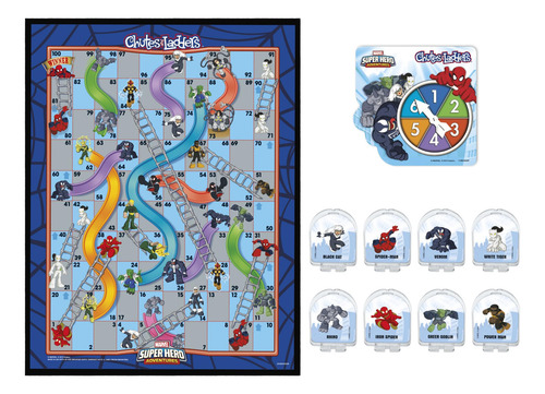 Juego De Mesa Hasbro Gaming Chutes And Ladders Marvel Spider