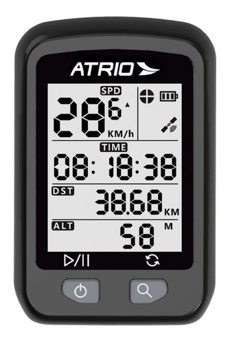 Imagem 1 de 7 de Gps Ciclocomputador Atrio Iron Bi091 Bicicleta Strava Bike