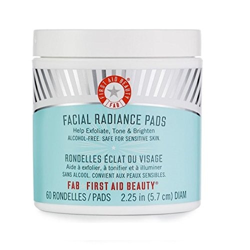 Primeros Auxilios Beauty Facial Radiance Pads-60 Ct.