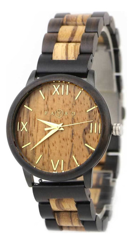 Reloj De Madera Payro - Modelo Helios