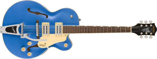 Guitarra Eléctrica Gretsch G2420t Streamliner Cuerpo Hueco Color Azul Material Del Diapasón Otan Orientación De La Mano Diestro