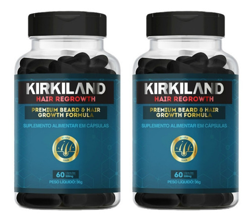 Imagem 3 de 3 de 2x Kirkiland Hair Regrowth | Cresce Cabelo E Barba
