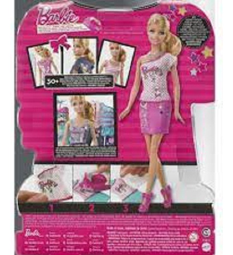 Barbie Estampas Fashion - Mattel De 2013