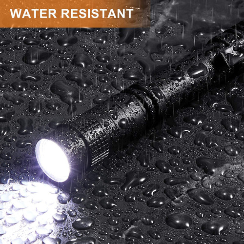 Linterna Led De Mano Con Batería, Linterna De Bolsillo Peque