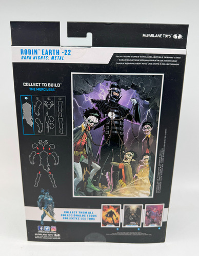 Dc Multiverse Robin Earth 22 C Mcfarlane Redcobra Toys (Usado)