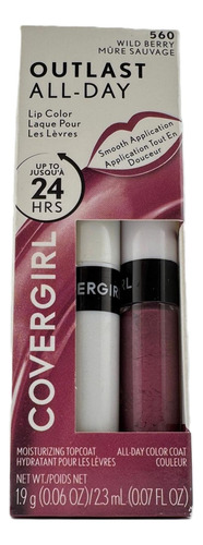 Labial Líquido Colores Covergirl 24 Hrs Outlast All-day 560 Wild Berry